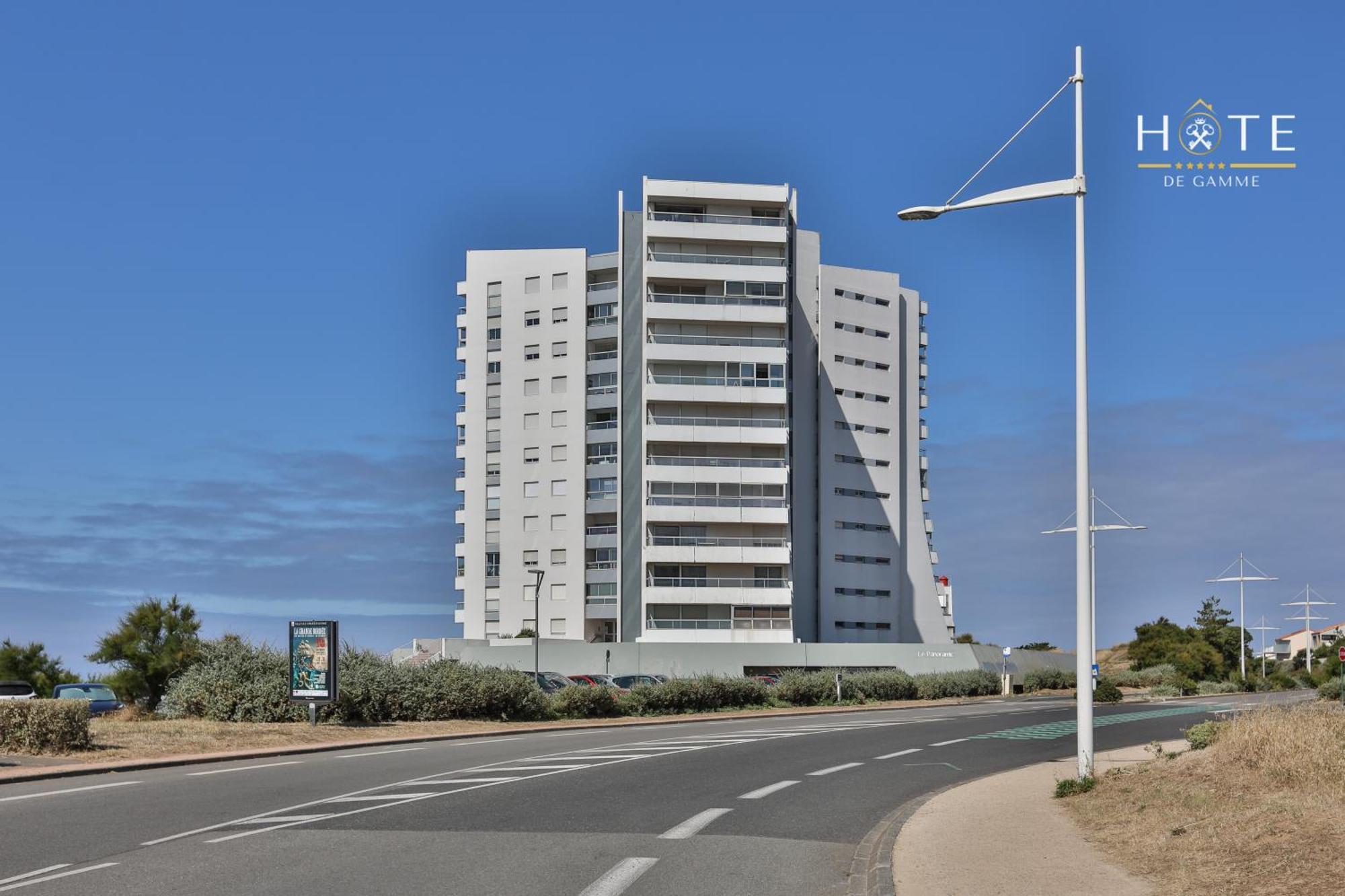 Appartement De Caractere, Superbe Vue Mer 280° La Chaume Buitenkant foto